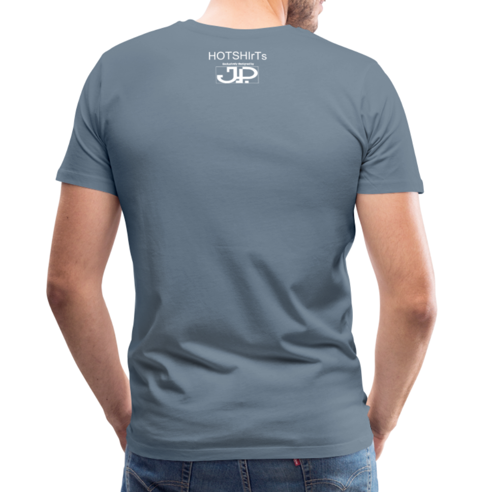 Men's Premium T-Shirt - steel blue