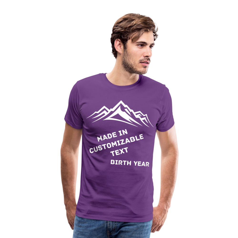 Men's Premium T-Shirt - purple