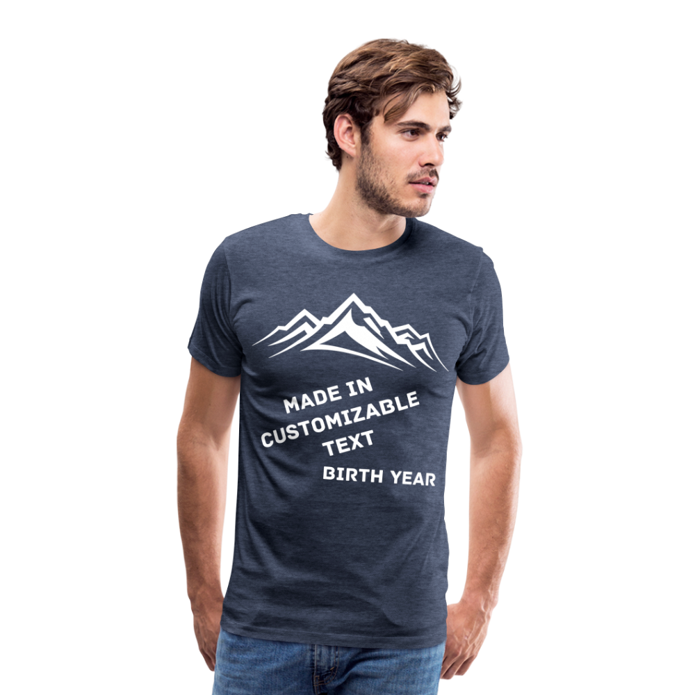 Men's Premium T-Shirt - heather blue