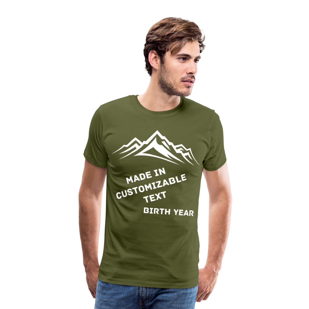 Men's Premium T-Shirt - olive green