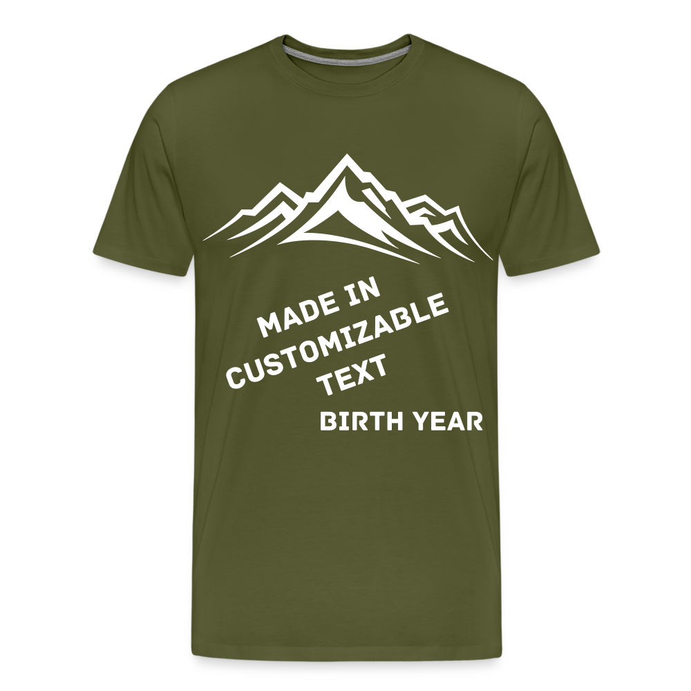 Men's Premium T-Shirt - olive green