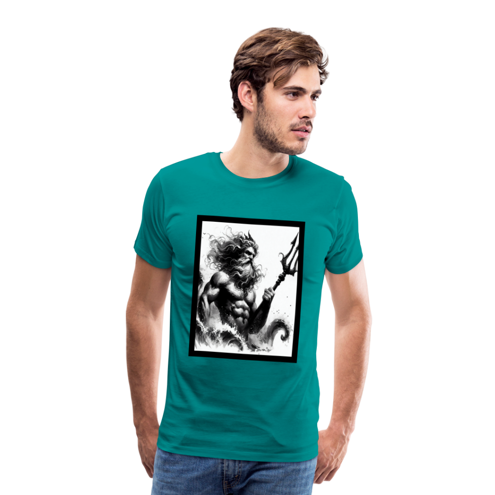 Poseidon- Premium T-Shirt - teal