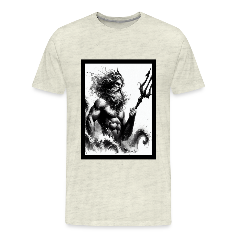 Poseidon- Premium T-Shirt - heather oatmeal