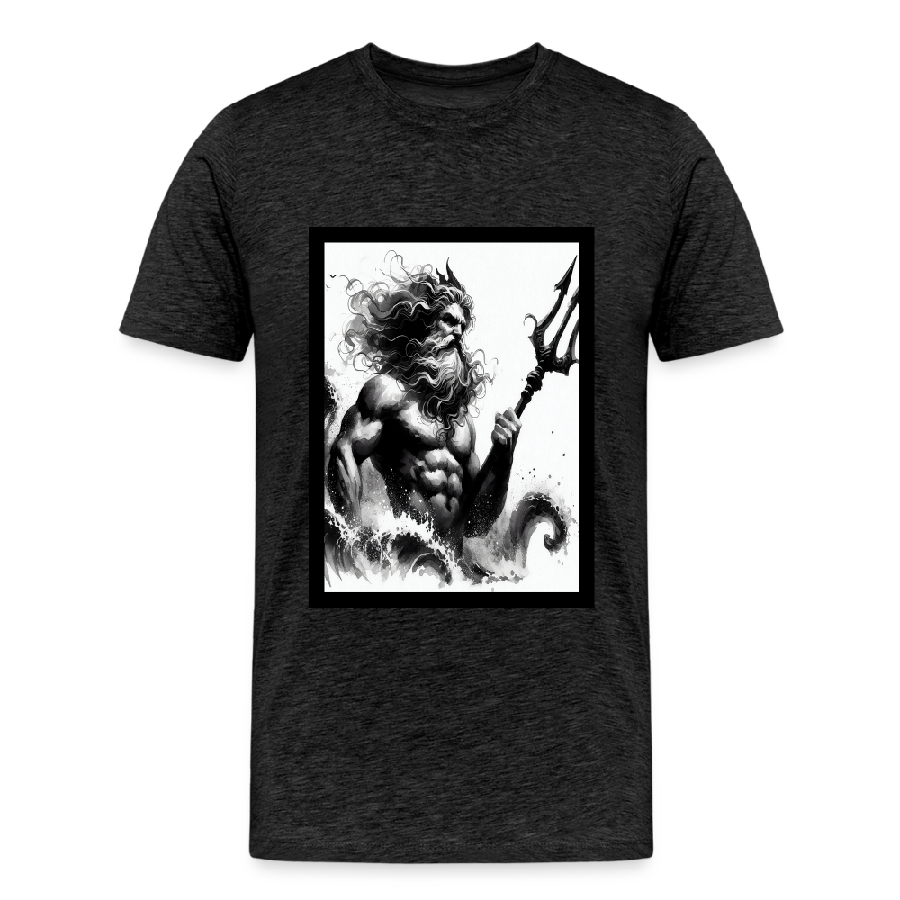 Poseidon- Premium T-Shirt - charcoal grey