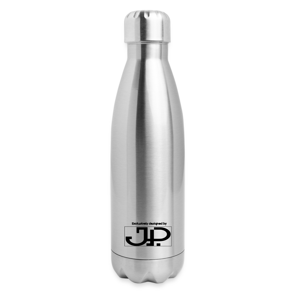 HYDR8-Insulated Stainless Steel Water Bottle - silver